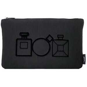 Chanel Pouch Black Perfume Bottles Accessories cosmetics